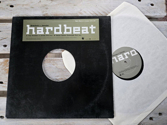 Bradski & Jenski - Hardbeat - 2002 - 12" Maxi Single Vinyl