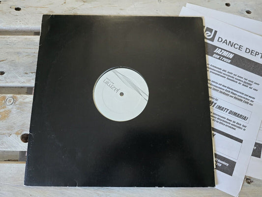 Jazmin ‎– Don't Push 12" Promo Maxi Vinyl