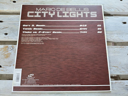 Mario De Bellis - City Lights 12" Maxi Vinyl 2000