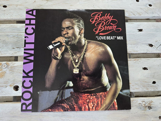 Bobby Brown - Rock Wit'Cha "Love Beat" Mix 12" Maxi Vinyl 1989
