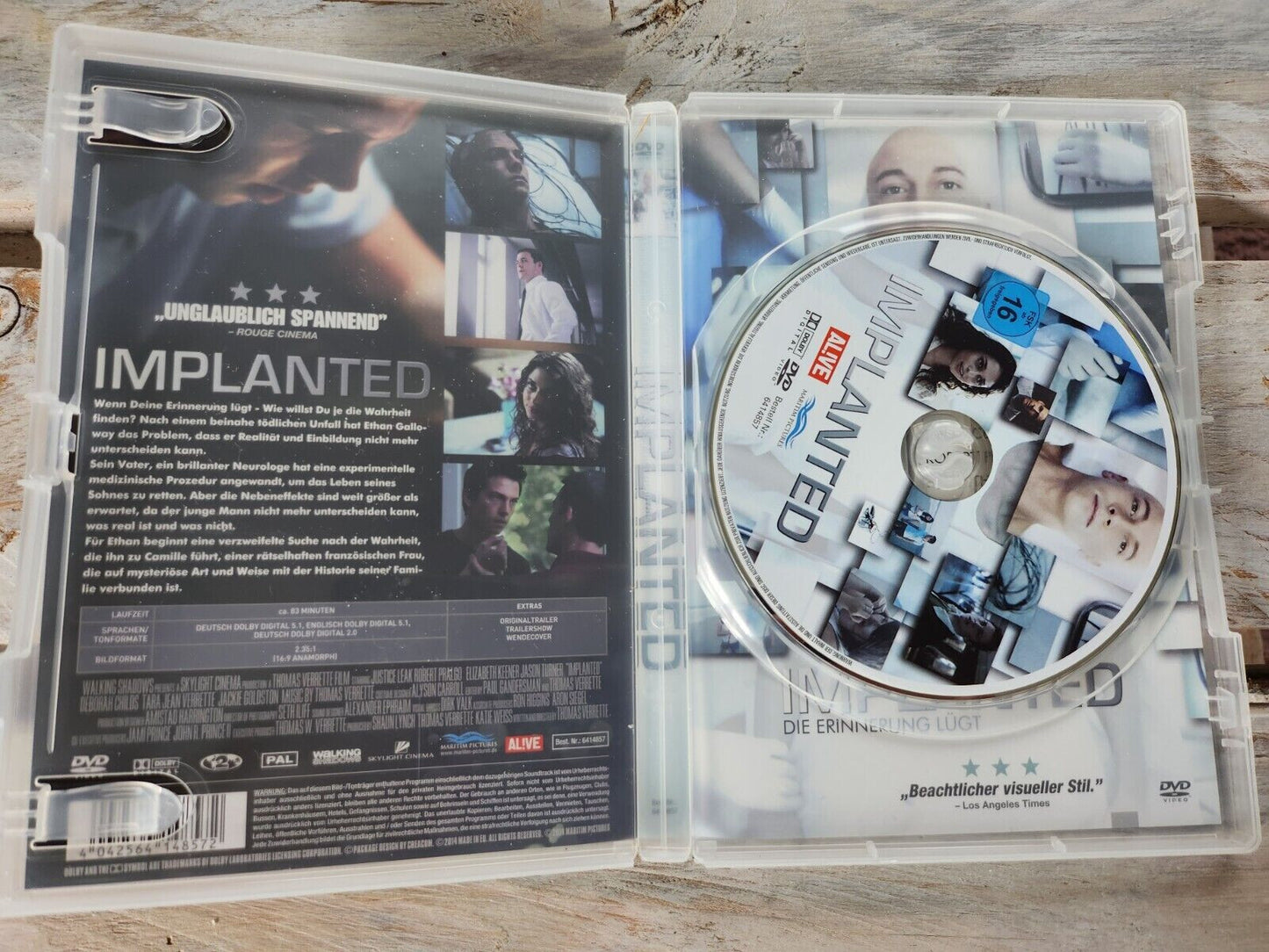 Implanté - La mémoire ment (DVD, 2014)