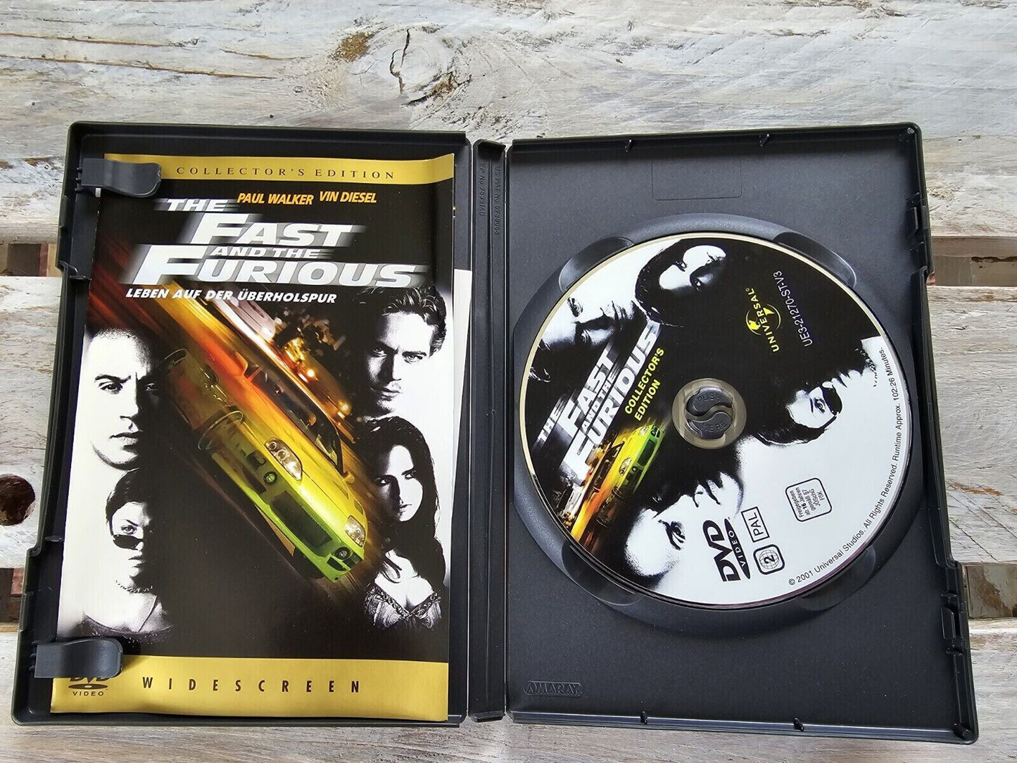 DVD de Fast and Furious - Paul Walker, Vin Diesel