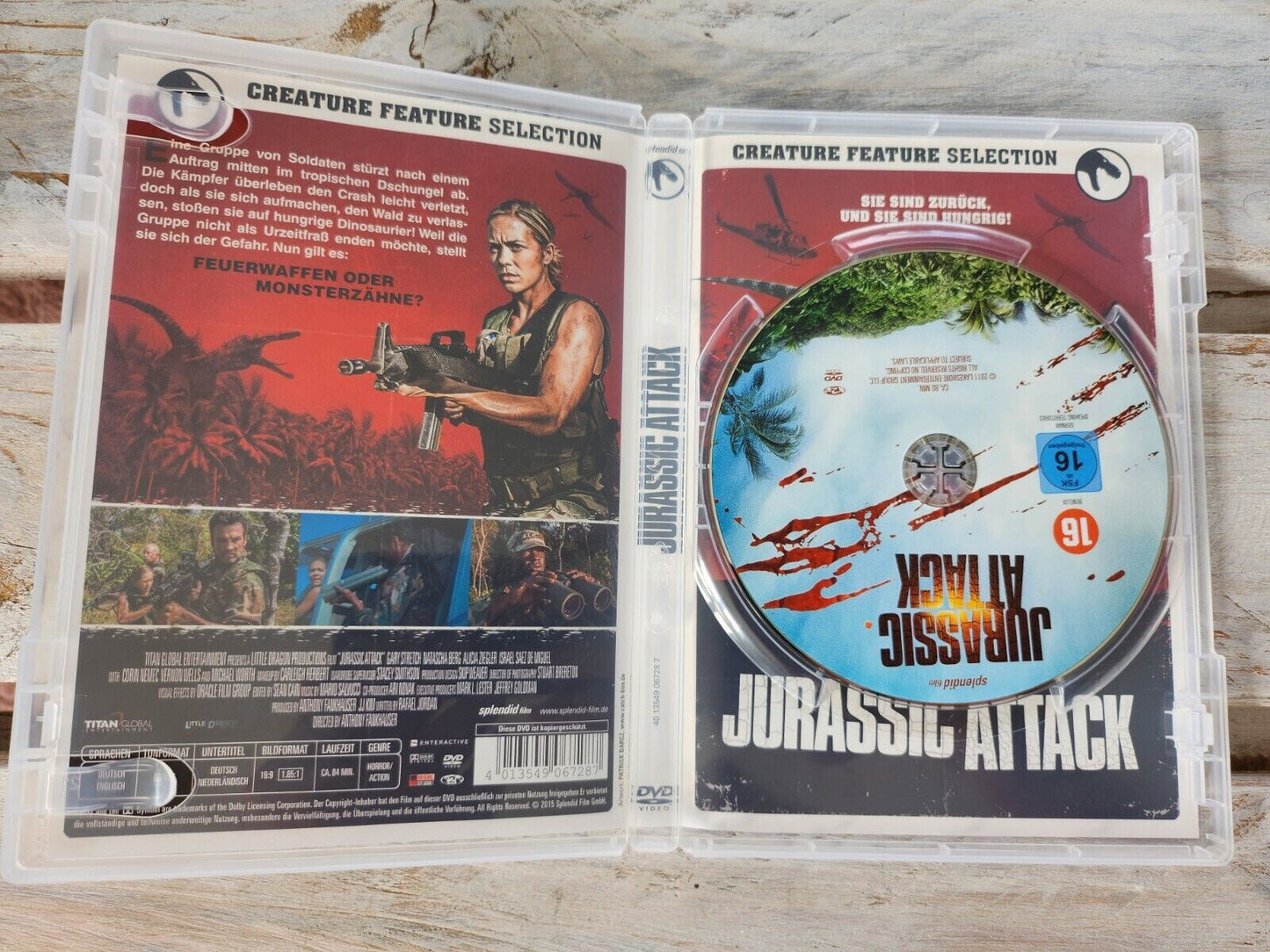 Jurassic Attack par Anthony Fankhauser | DVD |