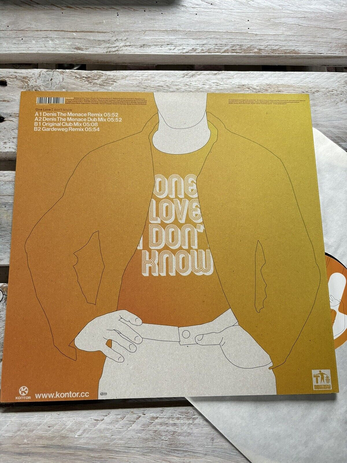 One Love - I Don´t Know / 12 Maxi Vinyl 4 Remixe