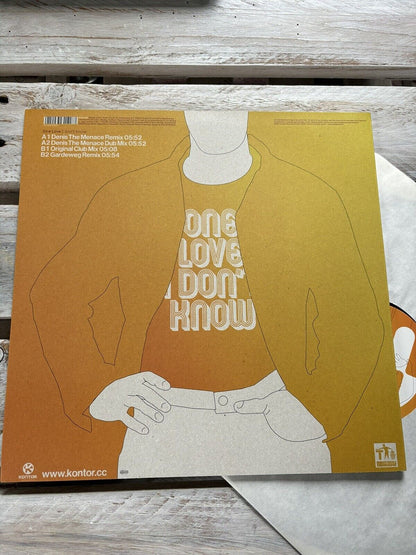 One Love - I Don´t Know / 12 Maxi Vinyl 4 Remixe