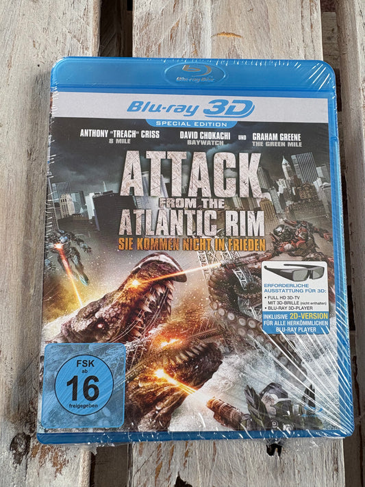 Attack From The Atlantic Rim - 3D Blu-ray & 2D Version Neu & OVP