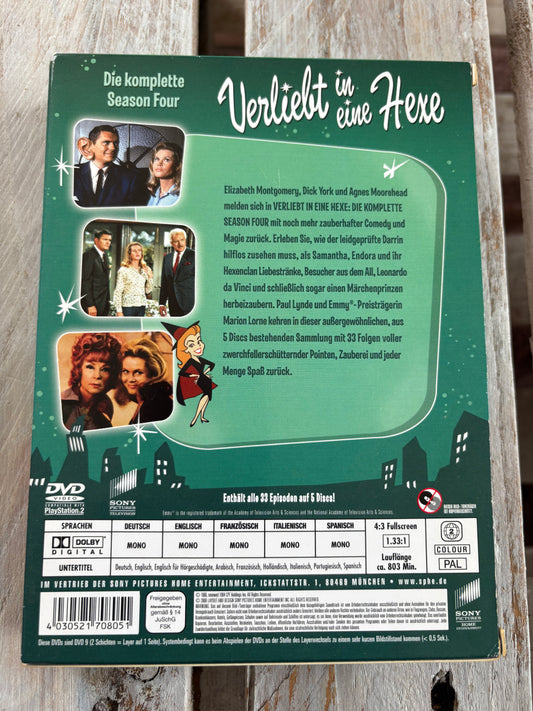 Verliebt in eine Hexe - Die komplette Season 4 (4 DVDs)