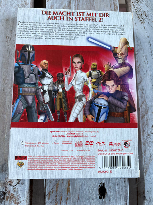 Star Wars - The Clone Wars - Staffel 2 [4 DVDs]