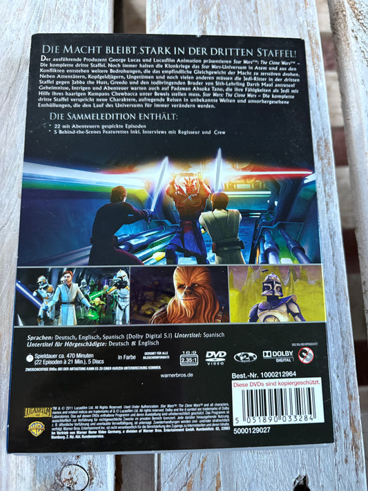 Star Wars - The Clone Wars - Staffel 3 [5 DVDs]