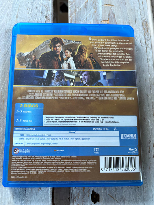 Solo - A Star Wars Story BluRay