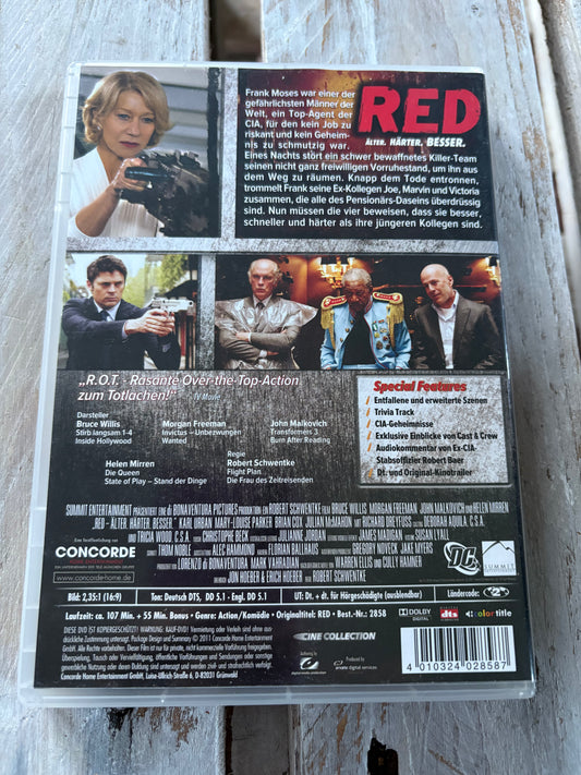 RED Älter, Härter, Besser DVD