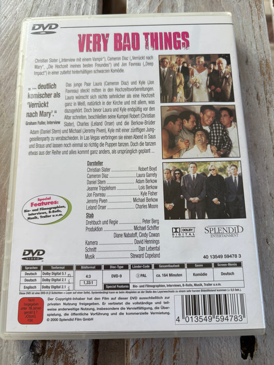 Very Bad Things DVD FSK 18