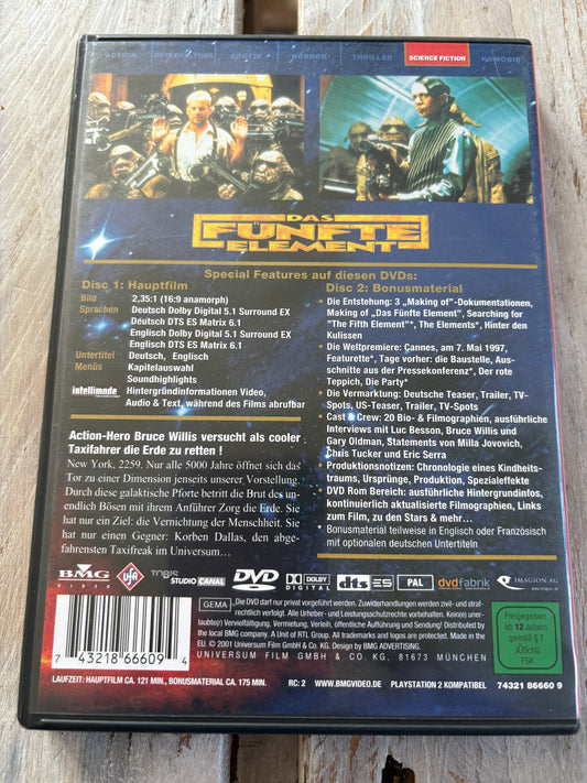 Das fünfte Element - Remastered Deluxe Edition [2 DVDs]