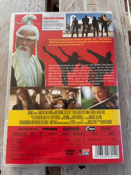 Kill Bill: Volume 2 DVD