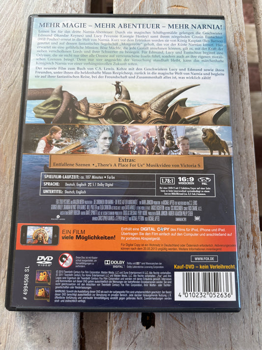 Die Chroniken von Narnia: Die Reise auf der Morgenröte DVD