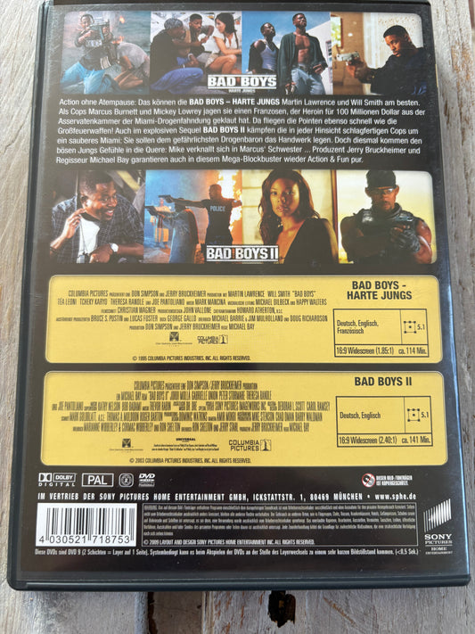 Bad Boys - Harte Jungs / Bad Boys II [2 DVDs] FSK 18