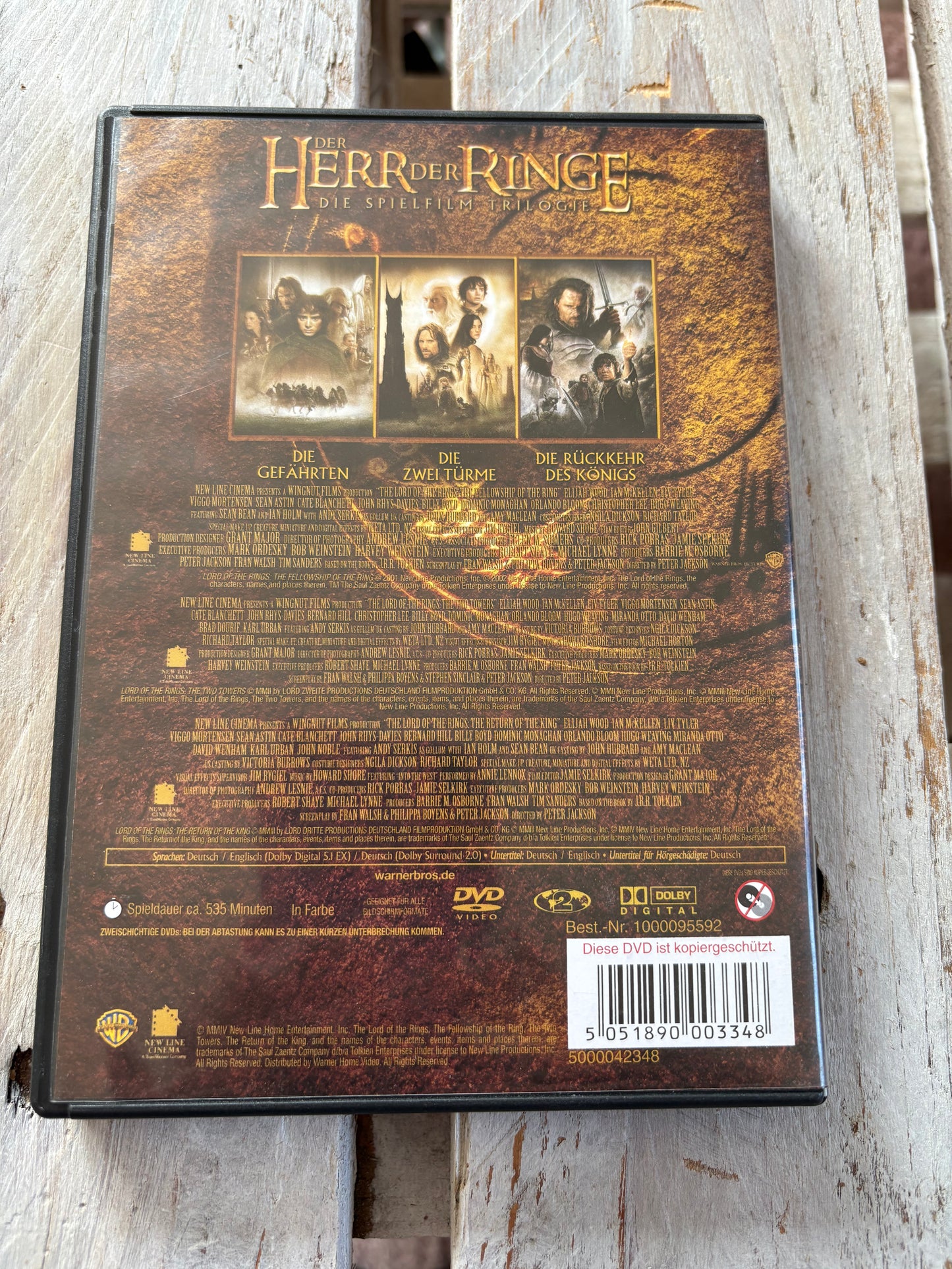 Der Herr der Ringe - Die Spielfilm Trilogie [3 DVDs]