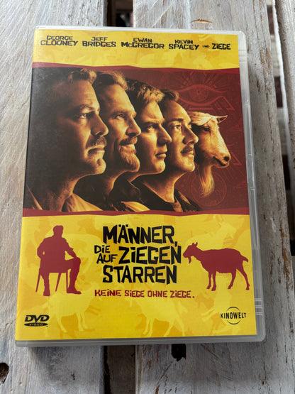Männer, die auf Ziegen starren DVD