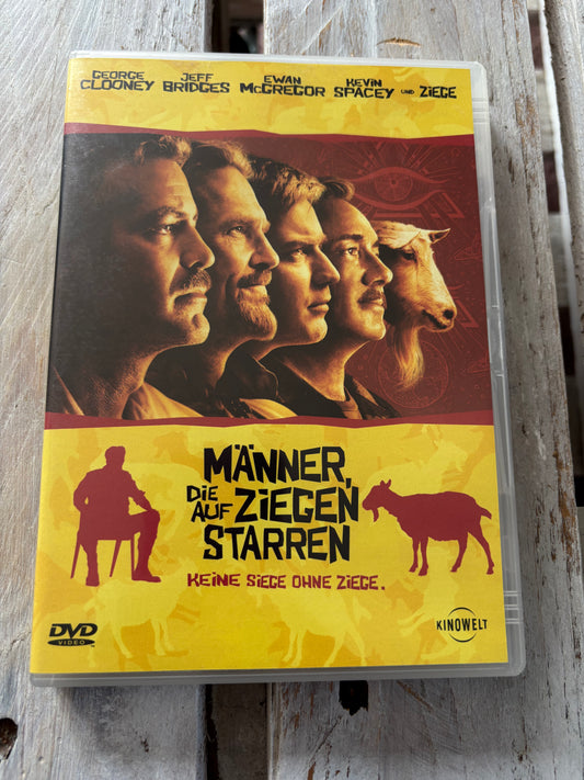 Männer, die auf Ziegen starren DVD