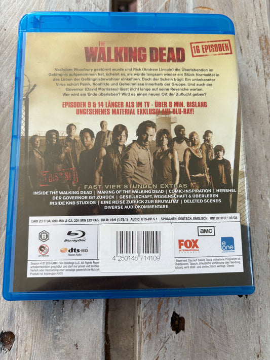 The Walking Dead - Die komplette vierte Staffel - Uncut / Extended [Blu-ray]