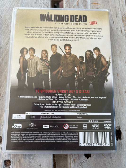 The Walking Dead - Staffel 3 - Uncut [5 DVDs]