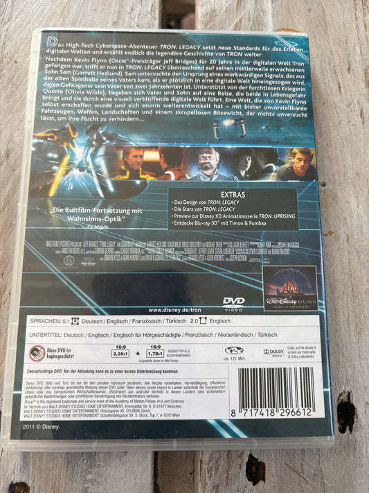 TRON Legacy DVD