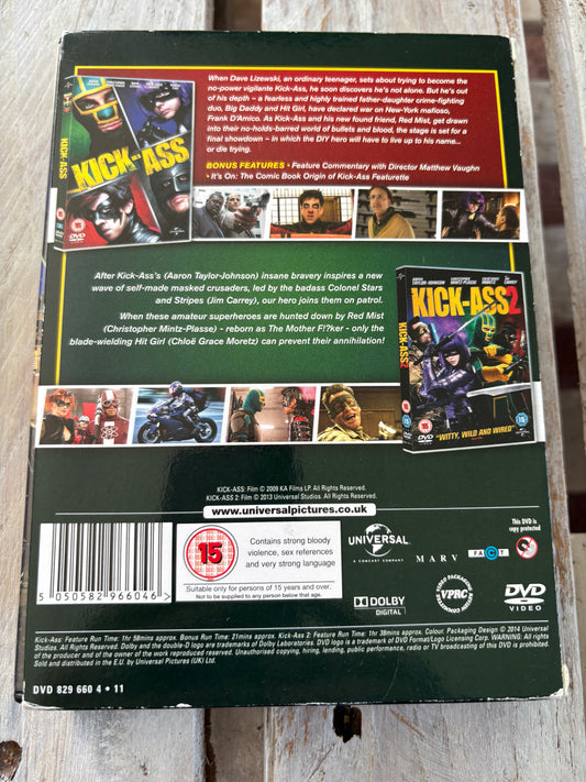 Kick-Ass/Kick-Ass 2 [DVD] [2013]