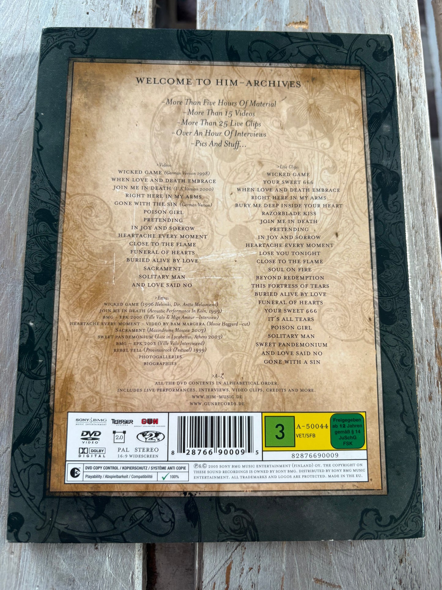 HIM - Love Metal Archives Vol. 1 - limited Edition [2 DVDs]