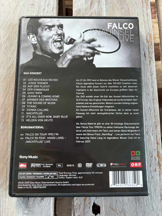 Falco - Donauinsel Live DVD