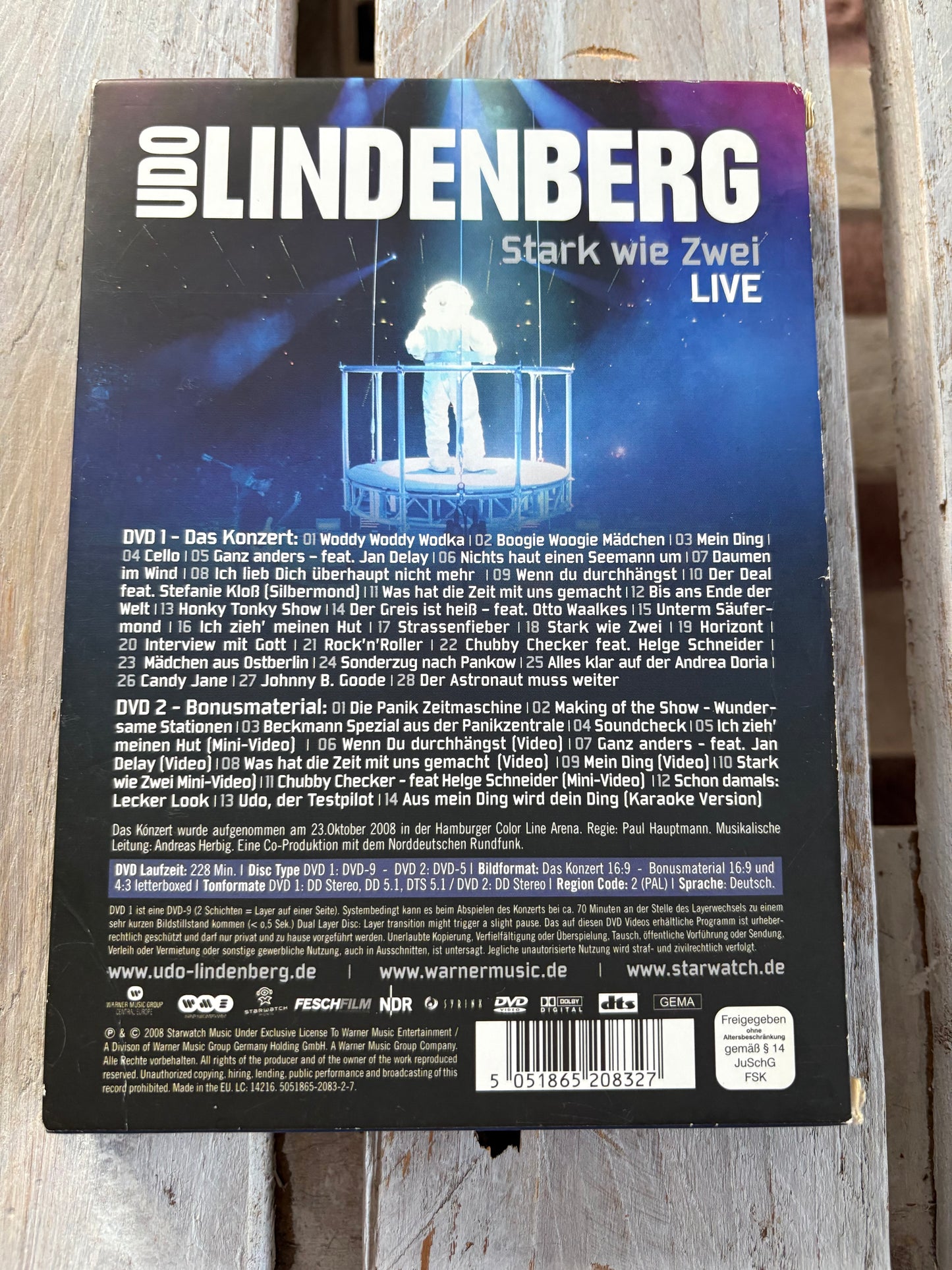 Udo Lindenberg - Stark wie Zwei / Live [2 DVDs]