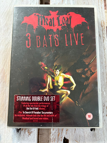 Meat Loaf - 3 Bats Live [2 DVDs]