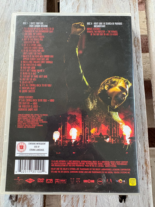 Meat Loaf - 3 Bats Live [2 DVDs]