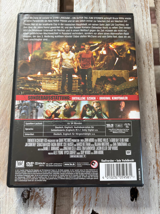 Stirb langsam 5 - Ein guter Tag zum Sterben DVD