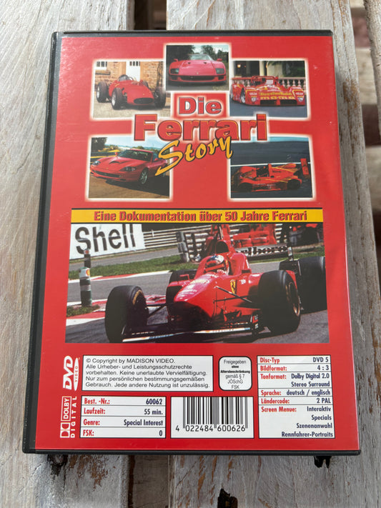 Die Ferrari Story DVD