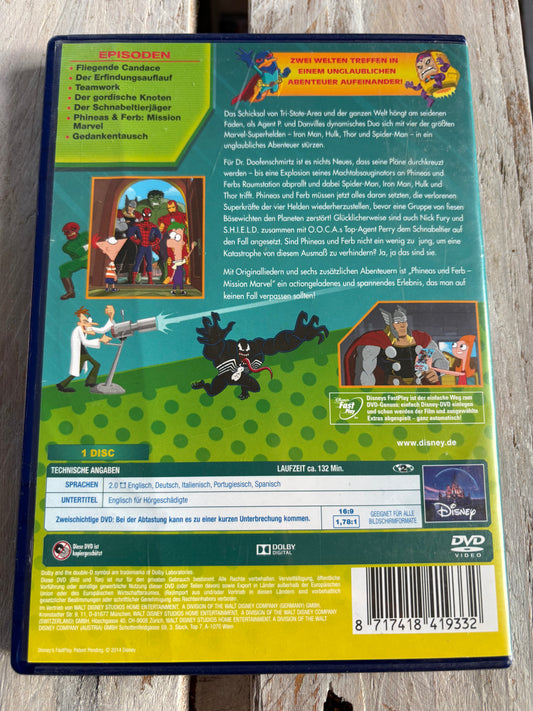Phineas und Ferb - Mission Marvel DVD