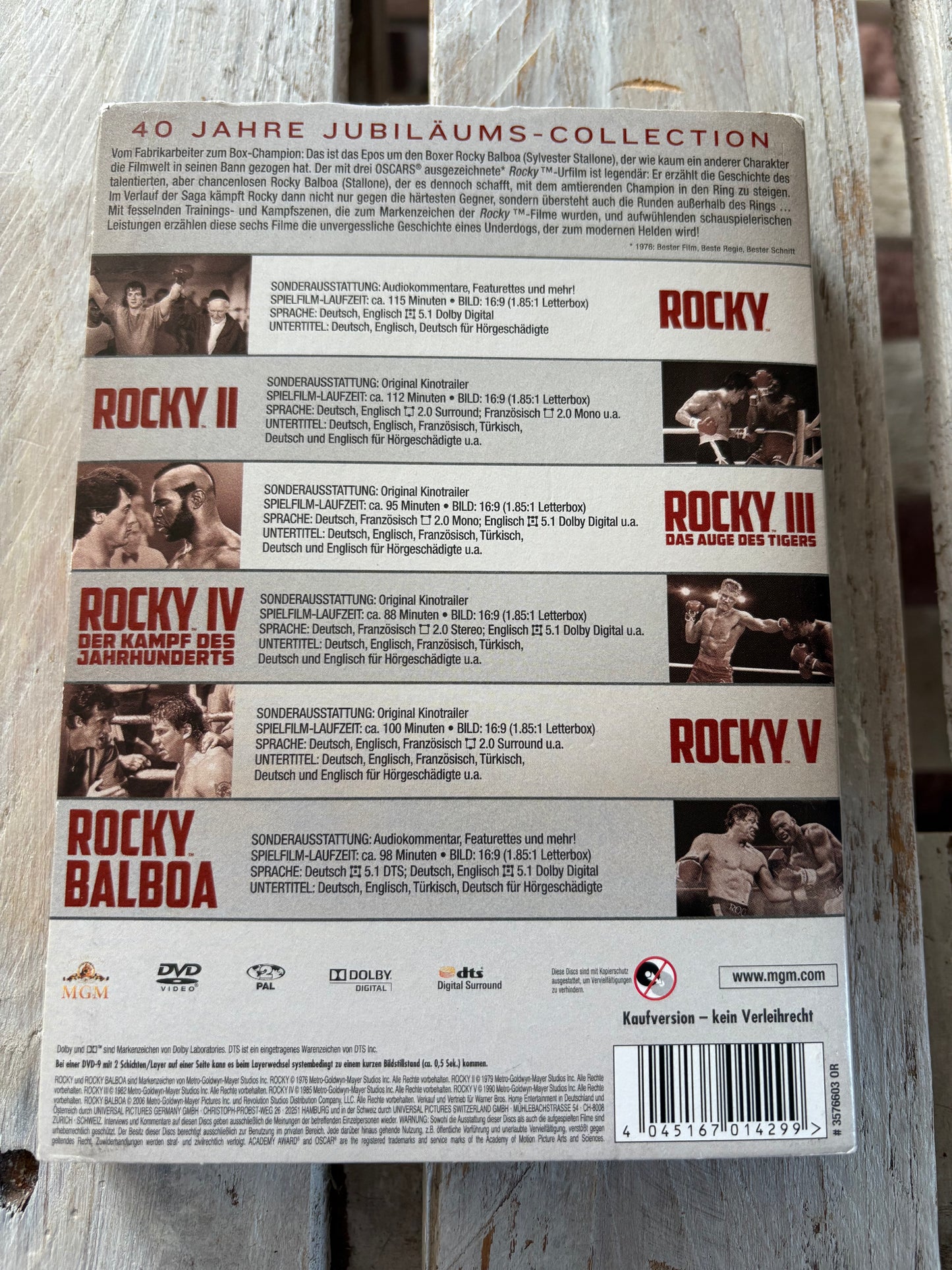 Rocky - The Complete Saga [6 DVDs]