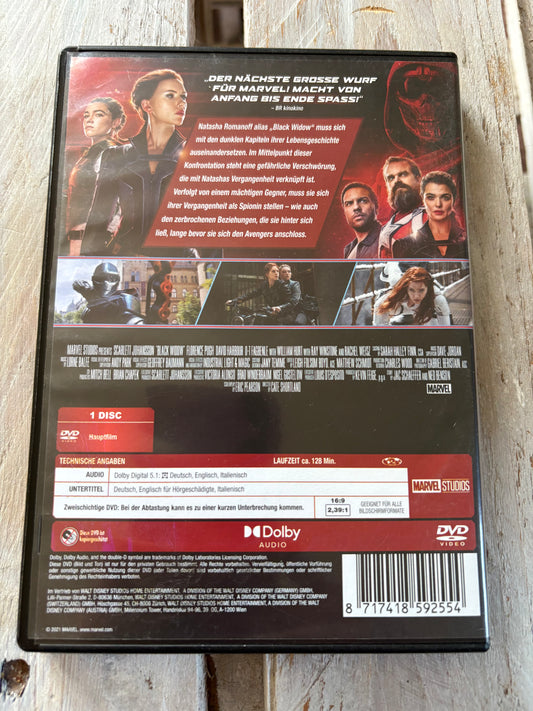 Black Widow DVD