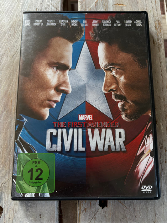 The First Avenger: Civil War DVD