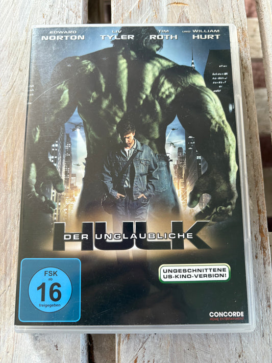 Der unglaubliche Hulk (ungeschnittene US-Kinoversion) DVD