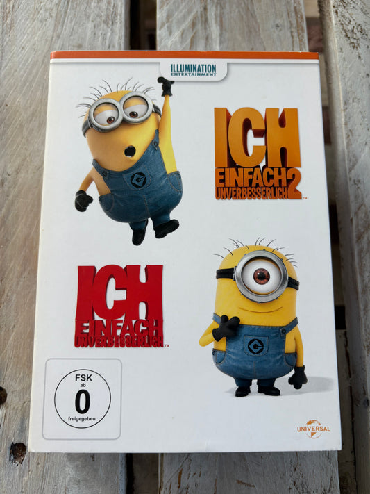 Ich Einfach Unverbesserlich 1 & 2 + 6 Mini Movies | DVD