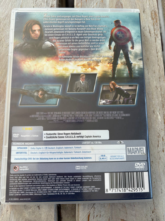 The Return of the First Avenger DVD