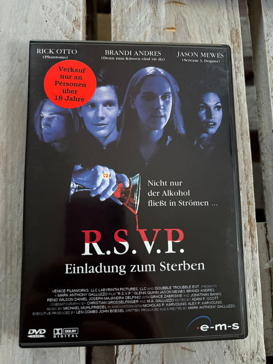 R.S.V.P. - Einladung zum Sterben FSK18