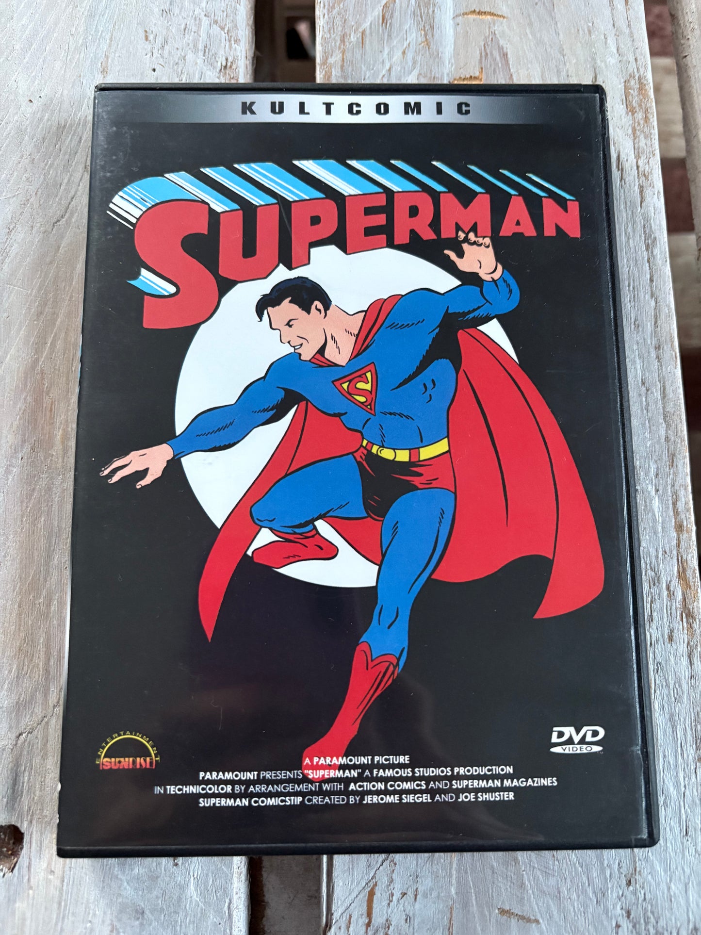 SUPERMAN - Kultcomic - 40er Jahre Animation Fleischer - Kult (DVD-RC-2 )