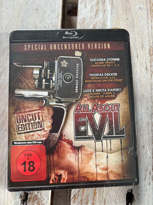 All about Evil - Uncut / Special Uncensored Version [Blu-ray] FSK18 Neu & OVP