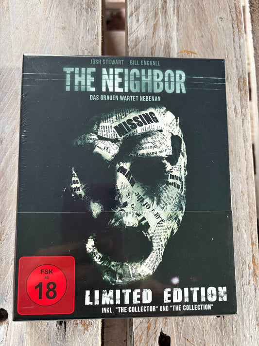 The Neighbor - Das Grauen wartet nebenan (inkl. "The Collector" und "The Collection") [Blu-ray] [Limited Edition] FSK18 Neu & OVP