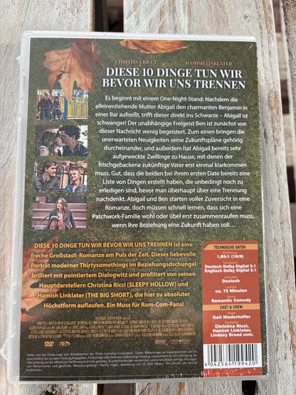 Diese 10 Dinge tun wir bevor wir uns trennen DVD Neu und OVP