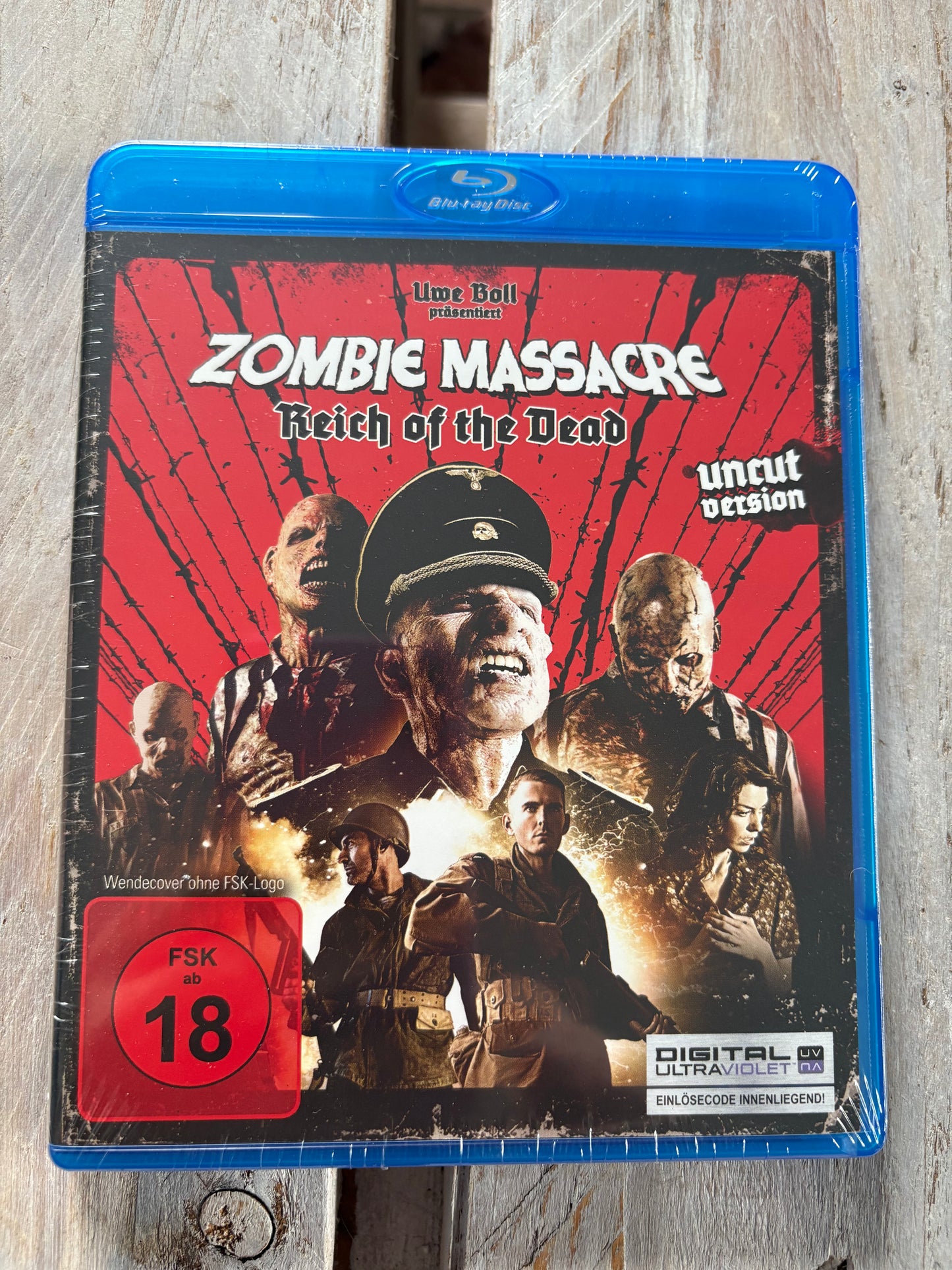 Zombie Massacre - Reich of the Dead - Uncut [Blu-ray] FSK18 Neu & OVP