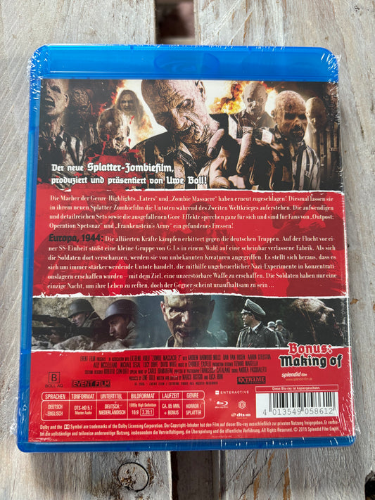 Zombie Massacre - Reich of the Dead - Uncut [Blu-ray] FSK18 Neu & OVP