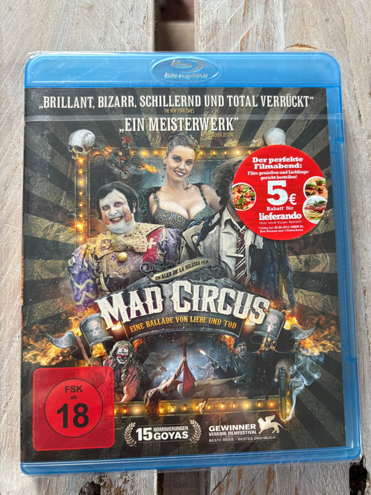 Mad Circus - Eine Ballade von Liebe und Tod [Blu-ray] FSK18 Neu & OVP