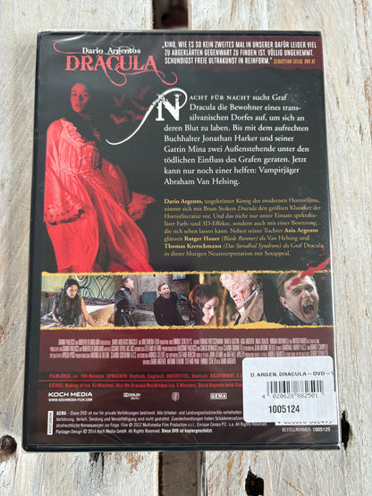 Dario Argentos Dracula DVD FSK18 Neu & OVP